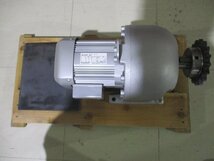 中古三菱ギヤードモータ GM-SP 0.4kW 1/20(FAER41130E003)_画像7