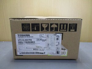 新古 TOSHIBA 東芝 VFS15-2007PM 0.75KW-1.8kVA-1HP インバーター 200V(FBLR50804B007)