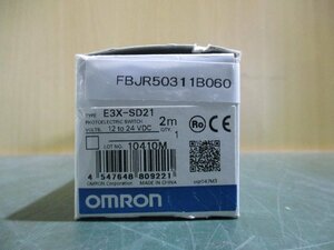 新古 OMRON PHOTO ELECTRIC SWITCH E3X-SD21 光電センサースイッチ(FBJR50311B060)