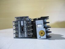 中古Fuji Electric type TR-ON TR13N 電磁開閉器/Fuji Electric Magnetic Contactor SJ-0G SJ12AG 2.2KW 送料別(FALR50125C108)_画像4