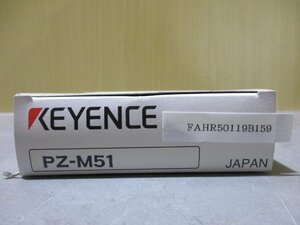 新古 KEYENCE PZ-M51 アンプ内蔵型光電センサ(FAHR50119B159)