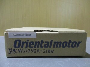 新古 ORIENTAL Orix AC Fan MU1238A-21BN ファン AC115V(FAWR50401B084)