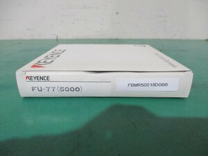 新古 KEYENCE FU-77(5000) ファイバユニット 透過型(FBMR50218D088)