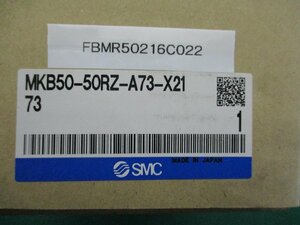 新古 SMC MKB50-50RZ-A73-X2173 ロータリクランプシリンダ/ D-A73*2(FBMR50216C022)