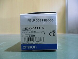 新古 OMRON PHOTO ELECTRIC SWITCH E3X-DA11-N 光電センサースイッチ(FBJR50311B056)