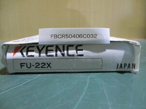 新古 KEYENCE Optical fiber sensor FU-22X(FBCR50406C032)