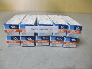 新古 OSRAM ハロゲンランプ ハロスター 10W 12V G4 64415S 10個(FATR50724B022)