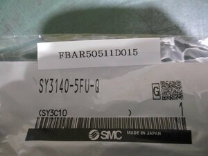 新古 SMC Solenoid Valve SY3140-5FU-Q ソレノイドバルブ 5個(FBAR50511D015)