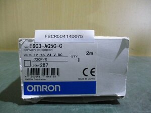 新古 OMRON ROTARY ENCODER E6C3-AG5C-C ロータリーエンコーダー(FBCR50414D075)