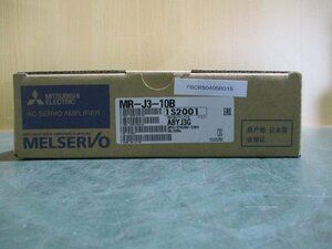 新古 MITSUBISHI シーケンサ ACサーボ MR-J3-10B(FBCR50405B015)