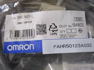新古 MRON/オムロン D4C-1420 小形リミットスイッチ(FAHR50123A032)