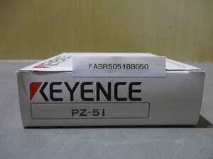 新古 KEYENCE PZ-51R アンプ内蔵型光電センサ(FASR50516B050)