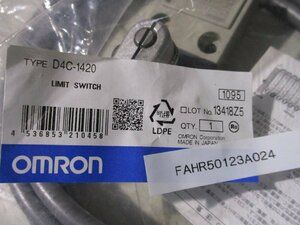 新古 MRON/オムロン D4C-1420 小形リミットスイッチ(FAHR50123A024)