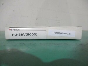 新古 KEYENCE FU-38V(5000) ファイバユニット 反射型 フラット(FBMR50218D076)