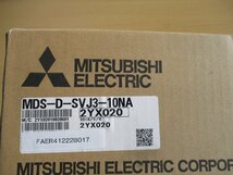 新古 MITSUBISHI AC SERVO MDS-D-SVJ3-10NA(FAER41222B017)_画像1