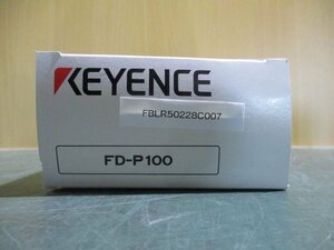 新古 KEYENCE FLOW SENSOR FD-P100 アンプ分離型デジタル流量センサ(FBLR50228C007)