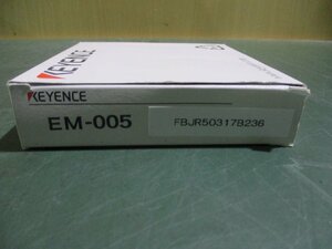 新古 KEYENCE EM-005 近接センサースイッチ(FBJR50317B236)