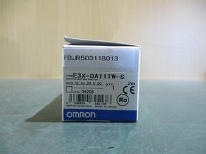 新古 OMRON PHOTO ELECTRIC SWITCH E3X-DA11TW-S 光電センサースイッチ(FBJR50311B013)