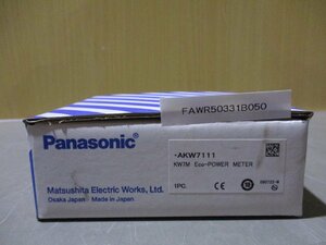 新古 PANASONIC AKW7111 KW7M 100-240V 6vA 50/60Hz Eco Power Meter(FAWR50331B050)