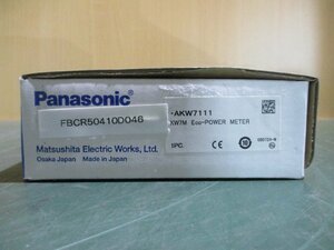 新古 PANASONIC AKW7111 KW7M 100-240V 6vA 50/60Hz Eco Power Meter(FBCR50410D046)