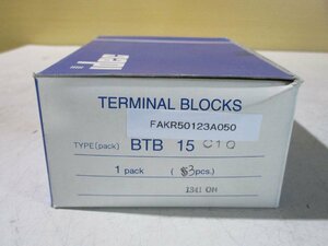 新古 IDEC BTB・BTBHシリーズ BTB15C10 固定端子台 3個(FAKR50123A050)