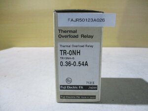 新古 Fuji Electric TR-0NH 標準形サーマルリレー0.36-0.54A(FAJR50123A026)