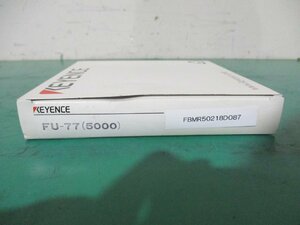 新古 KEYENCE FU-77(5000) ファイバユニット 透過型(FBMR50218D087)