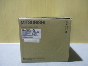 新古 MITSUBISHI INVERTER FR-E720-1.5K インバーター(FAXR50407B029)