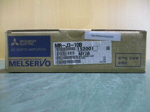 新古 MITSUBISHI シーケンサ ACサーボ MR-J3-10B(FBCR50405B020)