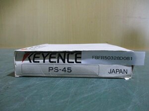 新古 Keyence PS-45 透過型センサヘッド 汎用タイプ(FBFR50328D081)