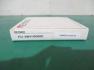 新古 KEYENCE FU-38V(5000) ファイバユニット 反射型 フラット(FBMR50218D078)