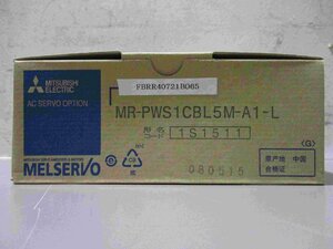 新古 MITSUBISHI MR-PWS1CBL5M-A1-L モータ電源ケーブル(FBRR40721B065)