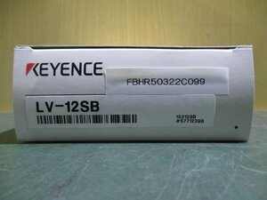 新古 KEYENCE LV-12SB 超小型デジタルレーザセンサー(FBHR50322C099)