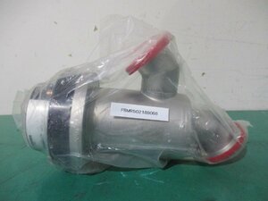 中古 MKS HPS KF40 INLINE PNEUMATIC VALVE HOUSING W/O BELLOW 162-0040K(FBMR50218B066)