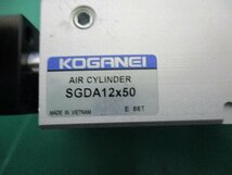 中古 KOGANEI AIR CYLINDER SGDA12x50 駆動機器ガイド付ジグシリンダシリーズ(FBNR50208B130)_画像6