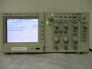 中古 Tektronix ２ch デジタルオシロスコープ TDS1001B 40MHz 500MS/s 通電OK(GAAR41208C013)