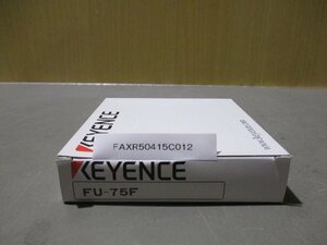 新古 KEYENCE FU-75F ファイバユニット 透過型 FU-75F(FAXR50415C012)