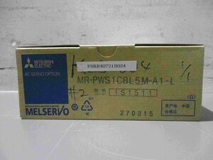 新古 MITSUBISHI MR-PWS1CBL5M-A1-L モータ電源ケーブル(FBRR40721B024)