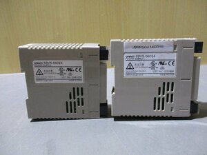 中古 OMRON スイッチングパワーサプライ S8VS-06024 [2個](JBRR50414C016)