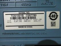 中古 Tektronix ２ch デジタルオシロスコープ TDS1001B 40MHz 500MS/s 通電OK(GAAR41208D002)_画像3