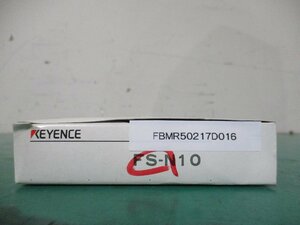 新古 KEYENCE FS-N10 ファイバアンプ(FBMR50217D016)