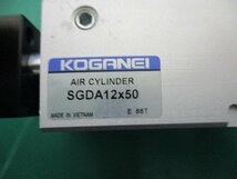 中古 KOGANEI AIR CYLINDER SGDA12x50 駆動機器ガイド付ジグシリンダシリーズ(FBNR50208B129)_画像6