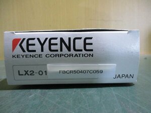 新古 KEYENCE キーエンス LX2-01 超小型デジタルレーザセンサ(FBCR50407C059)