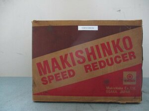 中古MAKISHINKO 一段ウォーム減速機K型 K70 1/60(FBQR41128C004)