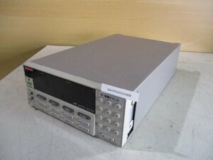 中古 KEITHLEY 7001 SWITCH SYSTEM スイッチコントロールユニット 通電OK(GAKR50203D008)