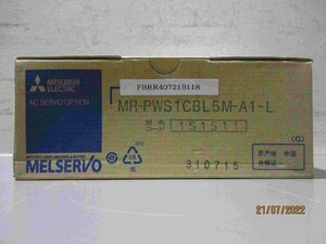 新古 MITSUBISHI MR-PWS1CBL5M-A1-L モータ電源ケーブル(FBRR40721B118)
