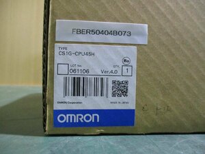 新古 OMRON オムロン CS1G-CPU45H CPUユニット(FBER50404B073)