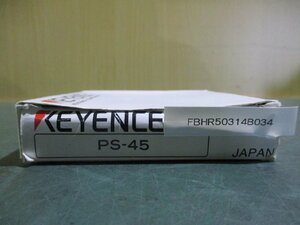 新古 KEYENCE PS-45 透過型センサヘッド 汎用タイプ(FBHR50314B034)