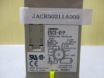 中古 OMRON電子温度調節器 E5CS-R1P(JACR50211A009)_画像2
