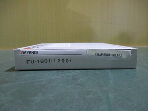 新古 KEYENCE FU-1831(1200) ファイバーセンサー(FBJR50313B142)